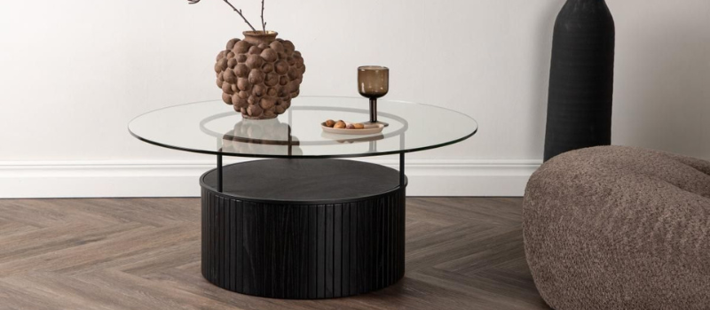 Glazen salontafels Glazen salontafels