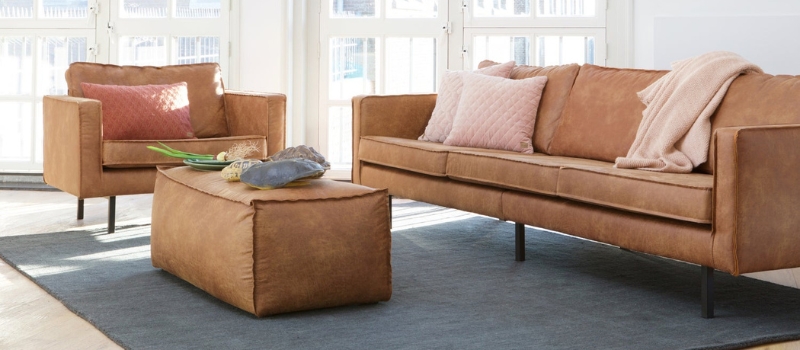 Leren fauteuils