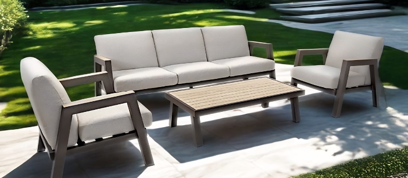 Loungebanken tuin