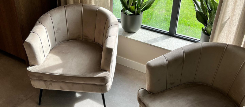 Taupe fauteuils