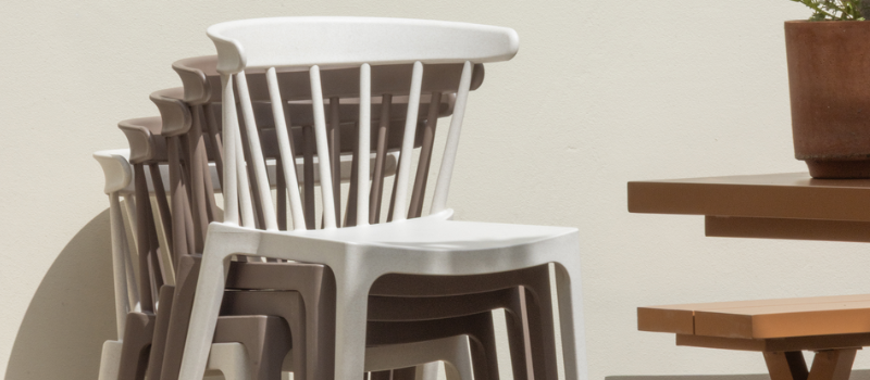 Stapelbare tuinstoelen