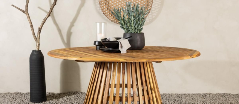 Tuintafel rond