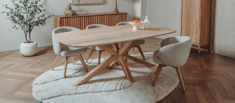 Deens ovale eettafels