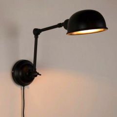 Maarten wandlamp zwart