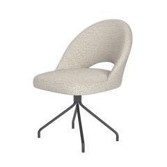 Misty draaistoel metaal spider