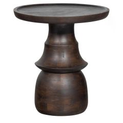 Broad bijzettafel - mangohout