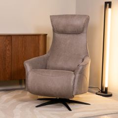 Lund elektrische fauteuil micro suede