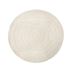 Agra vloerkleed 150x150 cm - ivoor