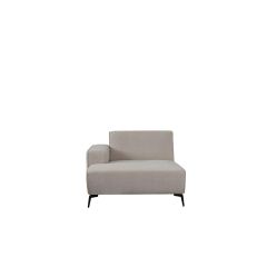 Nero bank longchair arm links voorstaand 117x151x80 cm