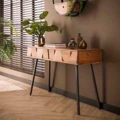 Angel kaptafel acacia hout naturel van het woonmerk Fraaai