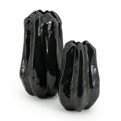 Alba vaas zwart - klein