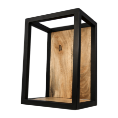 Levels wandbox 25x35 naturel/zwart van het woonmerk HSM Collection