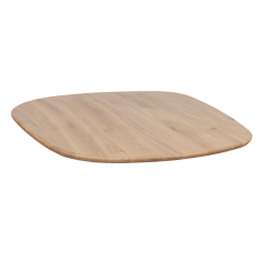 Tablo tafelblad eiken organisch 130x130 cm