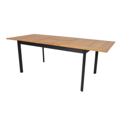 Uittrektafel Monza 152/210x89 cm - antraciet