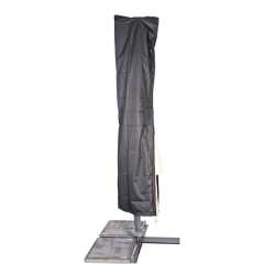 Beschermhoes zwart waterdicht voor zweefparasol tot 3x4 meter van het woonmerk Les