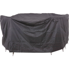 Beschermhoes zitgroep Ø250cm, waterdicht - zwart