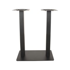Bartafel Poot Dubbel Rechthoek 70x40x92 cm (120x70 cm)