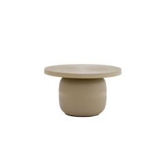 Tigran salontafel ø59x35,5 cm - mat zand