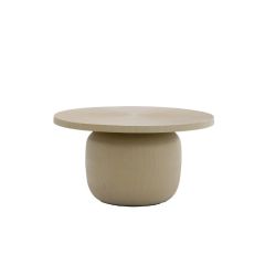 Tigran salontafel ø75,5x41,5 cm - mat zand