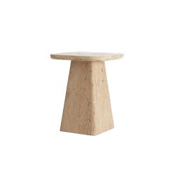 Kepami bijzettafel - travertin zand