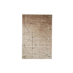 Dacula vloerkleed 160x230 cm - donkerbruin