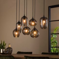 Elien hanglamp hexagon mix van het woonmerk Fraaai