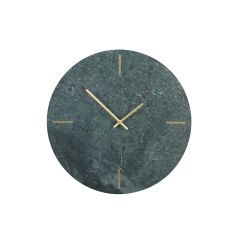 Daluca klok Ø43 cm - groen marmer