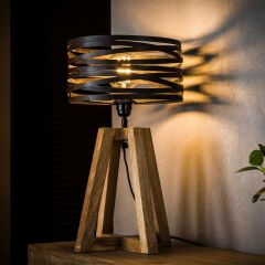 Twister tafellamp