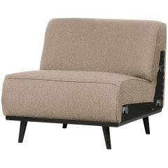 Statement 1-zits element boucle - beige