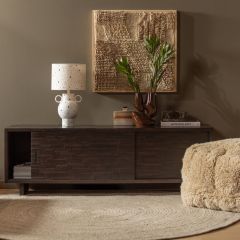 Utopia vloerkleed rond ø200 cm - naturel