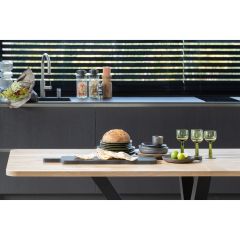 Tablo XL tafelblad curved eiken 240x100 cm - naturel
