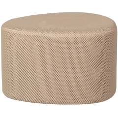 Puuk poef mesh 38x60x47 cm - naturel