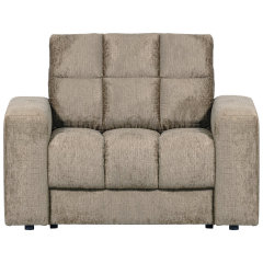 Second date fauteuil structure velvet
