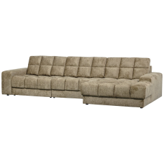 Second date chaise longue rechts structure velvet