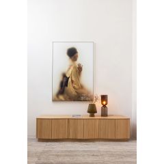 Zuma tv-meubel 200 cm eiken - naturel