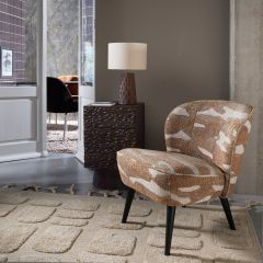 Sara fauteuil geweven camouflage - groen