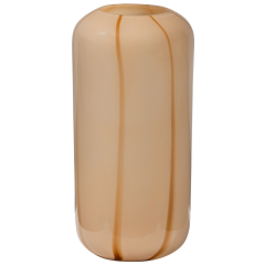 Arles vaas glas met streep - naturel