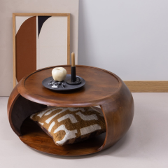 Cole salontafel mangohout - bruin