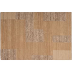 Noven handgeweven vloerkleed 170x240 cm - zand