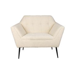 Kate fauteuil bouclé
