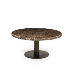 Luigi salontafel ø75 cm - bruin