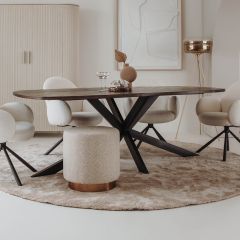 Tower Living Silvi eettafel Deens ovaal - 220 cm