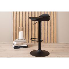Adeto verstelbare barkruk 68-88 cm - zwart