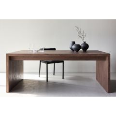 Topuria eettafel - 200 x 100 cm - mokka