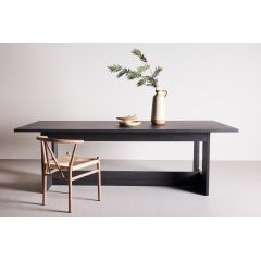 Hugo eettafel - 235 x 100 cm - zwart