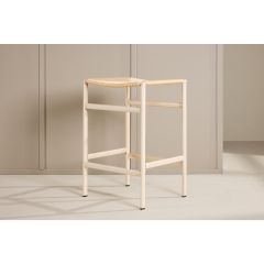 Polsty barkruk 63 cm - rattan
