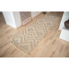 Matteo vloerkleed - 80 x 250 cm - beige