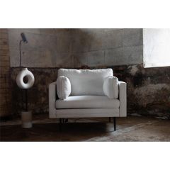 Kora fauteuil - licht beige