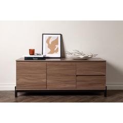 Niko dressoir - 138 cm - walnoot