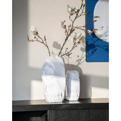 Vaas Pedra groot - wit
